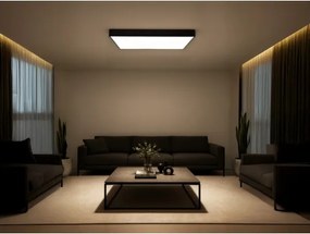 Plafonieră LED LED/340W/230V 3000/4000/6500K 100x100 cm negru