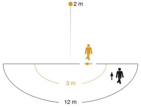 Aplică de exterior cu senzor L585S 1xE27/60W neagră IP44 STEINEL 005535