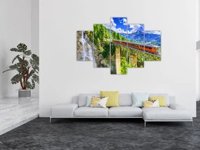 Tablou - Matterhorn, Zermatt, Valais, Elveția (150x105 cm)