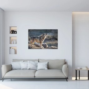 Tablou - Lupul urlător (90x60 cm)