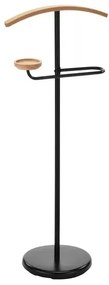 Cuier Albin negru/fag H105 cm