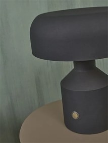 Veioza, Lampa de masa din metal Porto negru
