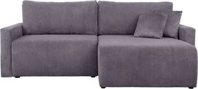 Coltar extensibil RUFIO, universal, stofa catifelata gri - Paso 22, cu