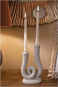 Sfeșnic din polirășină Stons – Mauro Ferretti