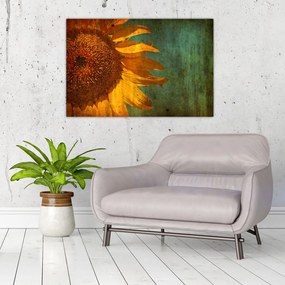 Tablou - Floarea soarelui (90x60 cm)