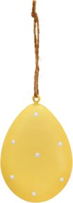 Oua metalice suspendate PASTEL EGG - mai multe culori Culoare: Galben