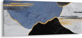 Tablou - Forme texturate (120x50 cm)