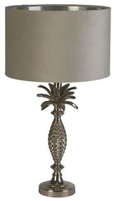 Veioza/Lampa de masa design lux elegant Belle argintiu/gri