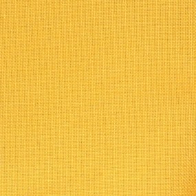 Scaune de bucatarie, 2 buc., galben mustar, material textil 2, galben mustar