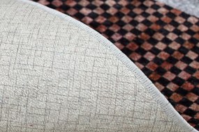 MIRO 52100.801 covor lavabil Geometric anti-alunecare - gri