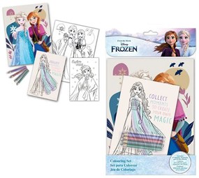 Disney Regatul de gheață Enchanted set de colorat