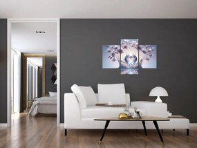 Tablou - Inimă de diamant (90x60 cm)