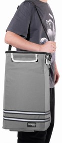 Carucior cumparaturi  Stairs Climber pliabil husa detasabila 3 roti  Metal/Poliester Gri