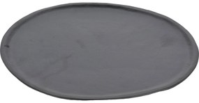 Tava ovala, negru mat, 30 cm