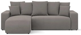 Coltar extensibil Jini cu 4 locuri, colt reversibil si tapiterie din catifea