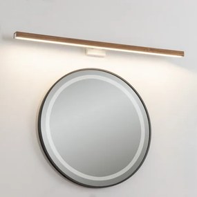 Aplică LED pentru oglindă Brilagi WOODY MIRROR LED/15W/230V IP44 stejar/alb