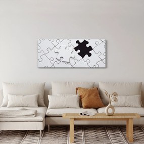 Tablou cu puzzle (120x50 cm)