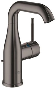 Baterie lavoar antracit Grohe Essence, M cu ventil pop-up