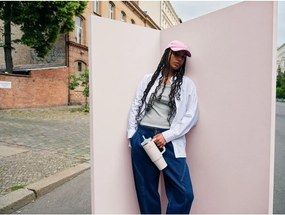 Termos crem cu pai din oțel inoxidabil 890 ml Quencher H2.O FlowState™ Tumbler Cream 2.0 – Stanley