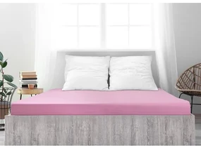 Cearșaf de pat 4Home jersey Ideal roz , 180 x 200 cm, 180 x 200 cm