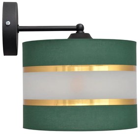 Lampă de perete HELEN 1xE27/15W/230V verde/auriu