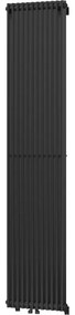 Mexen Kansas calorifer decorativ 1800 x 420 mm, 1441 W, Neagră - W204-1800-420-00-70