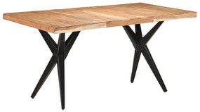 vidaXL Masă de bucătărie, 160x80x76 cm, lemn masiv de acacia