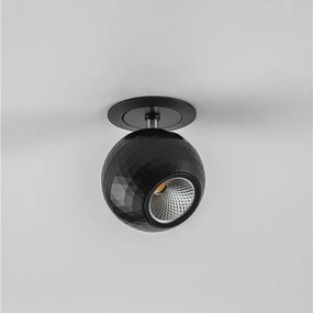 Spot incastrabil LED 3000K aluminiu negru NOTIC