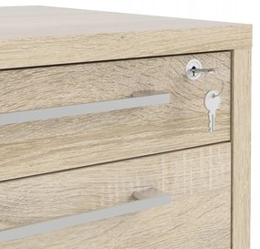 Comodă mobilă Modulo, stejar sonoma