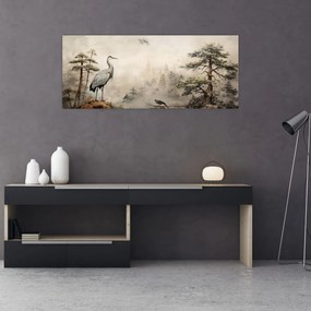 Tablou - Desen animat peisaj (120x50 cm)