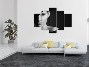 Tablou - Portretul femeii cu pălărie (150x105 cm)
