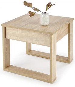 Masuta de cafea Nea patrata stejar sonoma L60 cm