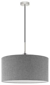 Lustră LED pe cablu Eglo TUNJA 1xE27/60W/230V gri