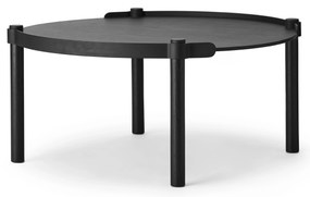 Masa Woody 80cm, stejar negru - COOEE
