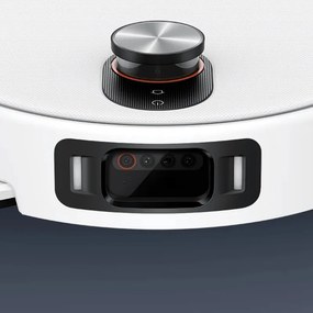 Aspirator robot Xiaomi Robot Vacuum 5 Pro EU OV21GL, 55 W, 20000 Pa, 140 min, cameră triplă AI de 5 MP cu funcție de recunoaștere, stație automată de spălare și uscare, navigație dToF retractabilă, apă la 80 °C, alb