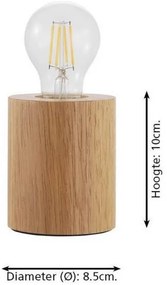 Lampă de masă Eglo 901173 TURIALDO 1xE27/28W/230V