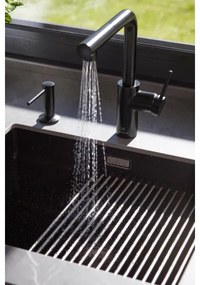 Dozator încastrat de săpun KFA Armatura 990-100-81 DUERO negru mat