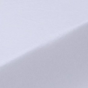 decoDoma Cearşaf cu elastic jersey EXCLUSIVE alb 180 x 200 cm
