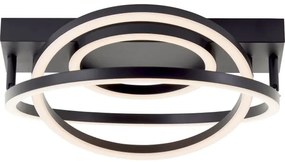 Brilliant - Plafonieră LED dimmabilă PEDLEY LED/36W/230V, neagră