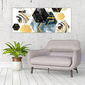 Tablou - Poligon (120x50 cm)
