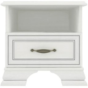 Noptiera 1S, PAL melaminat, woodline crem, TIFFY