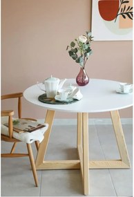 Masa rotund MDF Dining Homs, seria A-620,90 x 75 cm,30175
