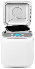 Masina de facut paine Crown CBM-6511, 600W, 1L, 19 programe, Timer, Afisaj LCD, Memorie, Alb