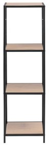 Bibliotecă în decor de stejar sonoma Actona Seaford, 35 x 119,5 cm