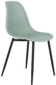 Scaun dining, verde negru, TEGRA TYP 2