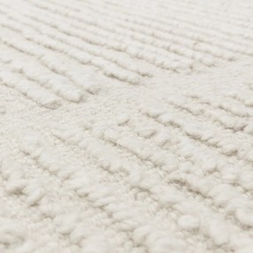 Covor fildeș țesut manual din lână 120x170 cm Zennith Column – Asiatic Carpets