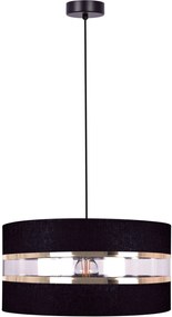 Kaja Nicea lampă suspendată 1x40 W negru K-5201