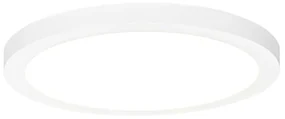 Spot încastrat sau aplicat alb 30 cm incl. LED Dimmer în 3 trepte de la cald la rece - Trans