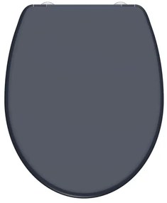 Schütte 82304-A - Capac WC Antracit cu sistem SoftClose, din duroplast