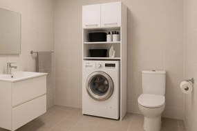 Dulap deasupra mașinii de spălat Lakia (Alb). 1032076